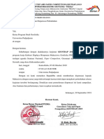 Unpad - Surat Dispensasi Perkuliahan PDF