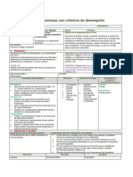 Plan de destrezas para el Paleolítico