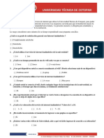 Encuesta sobre satisfacción del servicio de internet de la UTC