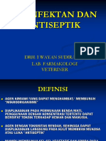 Desinfektan dan Antiseptik