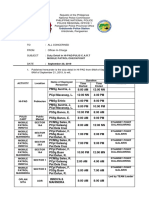 Philippine Police Duty Roster