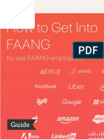 How To Get Into FAANG
