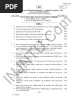 Analog Communication Previous Paper