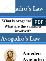 What Is Avogadro's Law? What Are The Variables Involved?