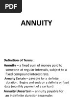 Annuity