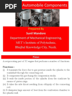 Design of Automobile Components