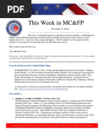 This Week in MCFP 05 Nov 2010