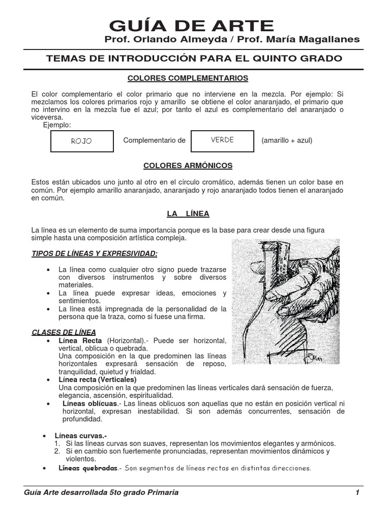 Sesiones de Arte y Cultura PDF Pinturas Color
