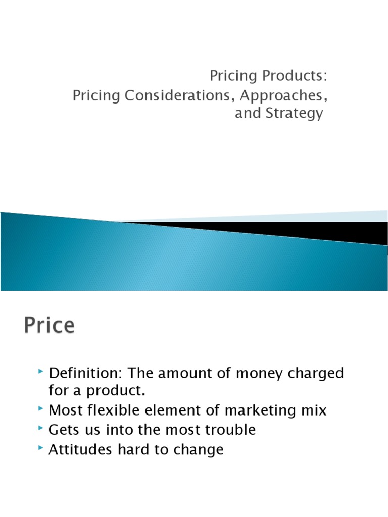 Effective Pricing Strategies Explained | PDF | Pricing | Cost