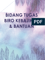 Bidang Tugas Biro Kebajikan