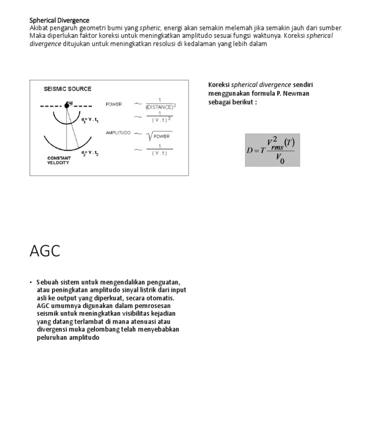 Spherical Divergence