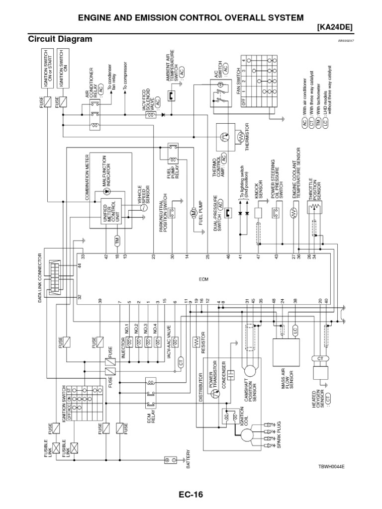 what are the components of a nissan caravan wiring diagram