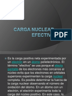 Carga nuclear efectiva