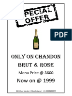 Chandon Offer