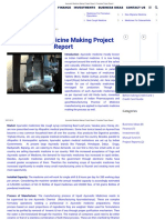 Ayurvedic Medicine Making Project Report - Complete Project Report