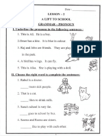 CBSE Class 1 English Assignments (8) - Grammer Pronoun.pdf