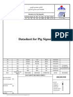 Datasheet For Pig Signaler: DSH Serial 05 Project Pro. Part Scope Dis. 0002 Igat6 D PL IN Doc. Rev
