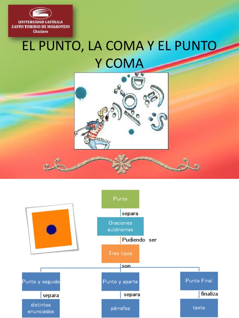 Uso de Punto, Coma y Punto y Coma | PDF | Coma | Mecánica del lenguaje