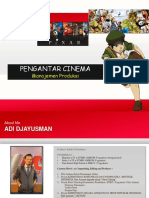 Pengantar Cinema: Manajemen Produksi