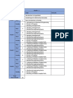 HM Training Topics Schedule Nayak