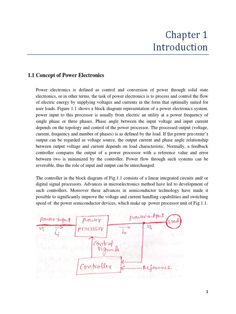 Chapter1 PDF PDF Power Electronics Rectifier