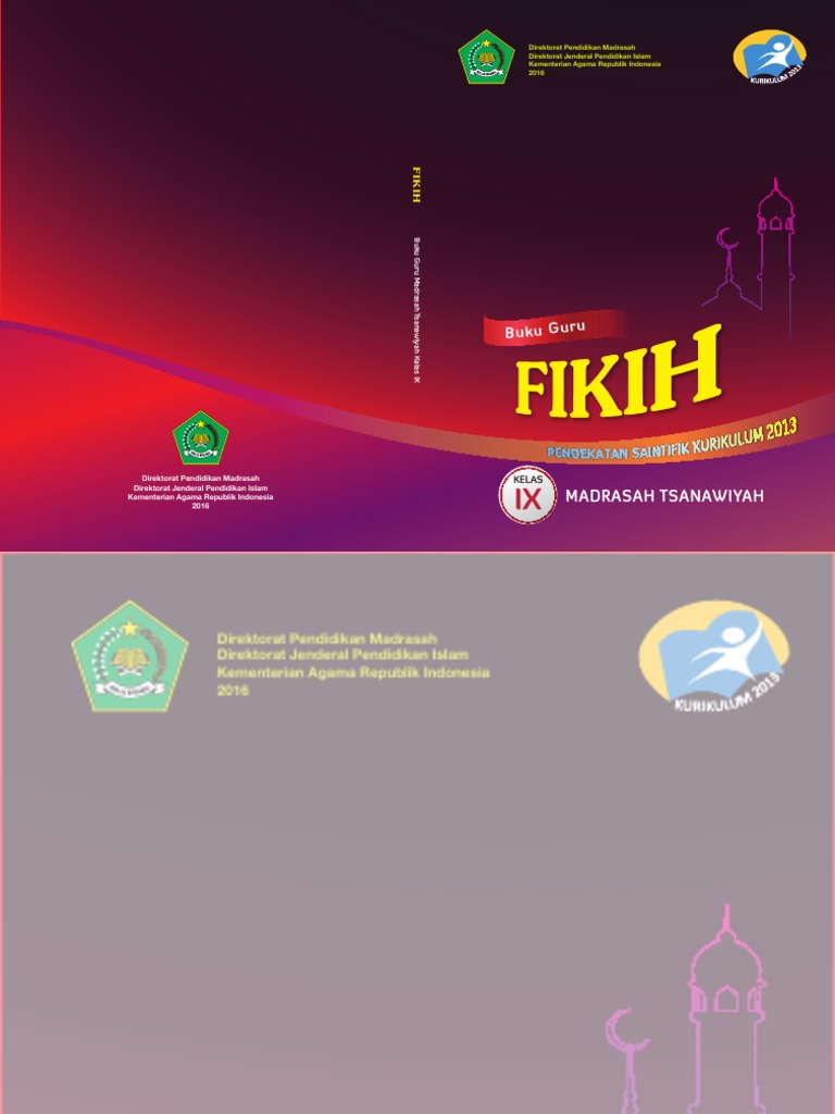 Buku Guru Fikih Kelas 9 K13