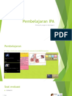 Pembelajaran IPA & Evaluasi