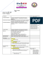 COT Semi Detailed Lesson Plan Format