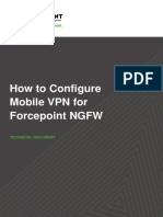 Configure Mobile VPN for Forcepoint NGFW