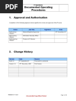 IT Operations - Document Operating Procedures