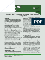 Briefing Paper13-Brazil in The WTO Dispute Settlement Understanding-A Perspective