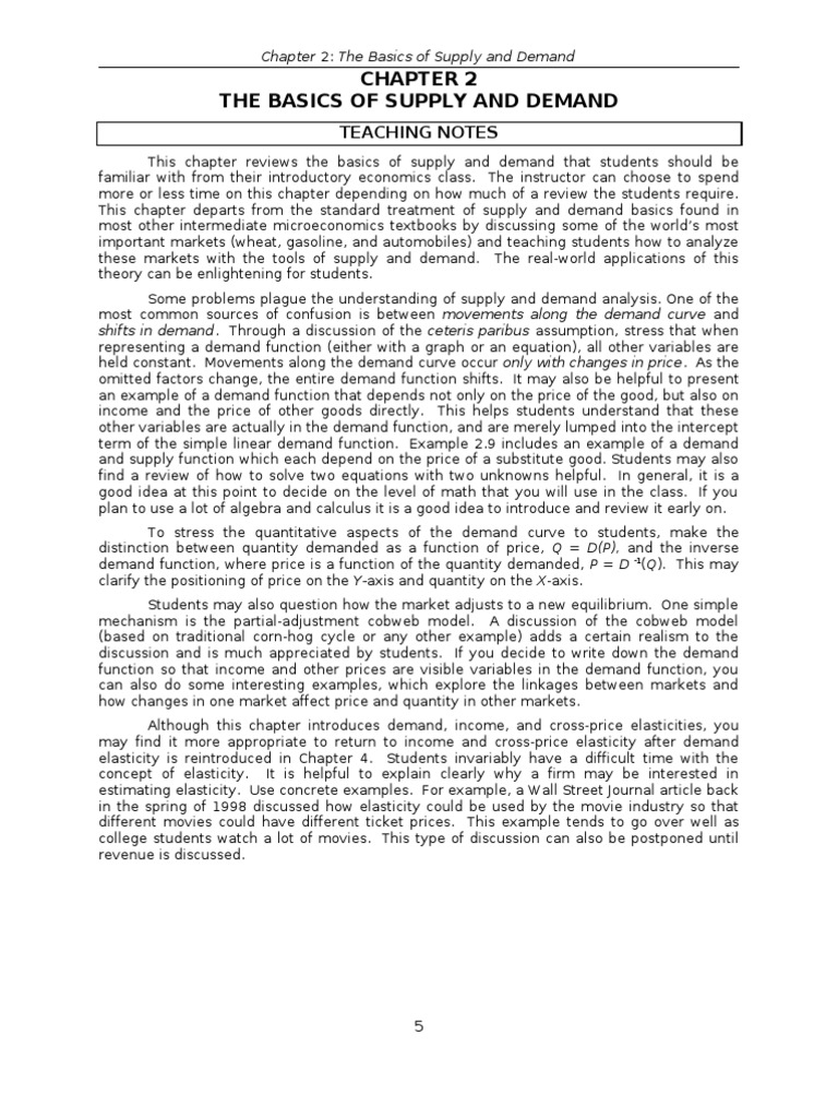 Ch02 (1) Answers Economics | PDF | Demand | Supply (Economics)