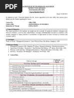 managerial economics course handout