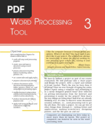 ORD Rocessing OOL: Objectives