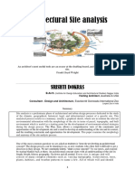 Architectural Site Analysis