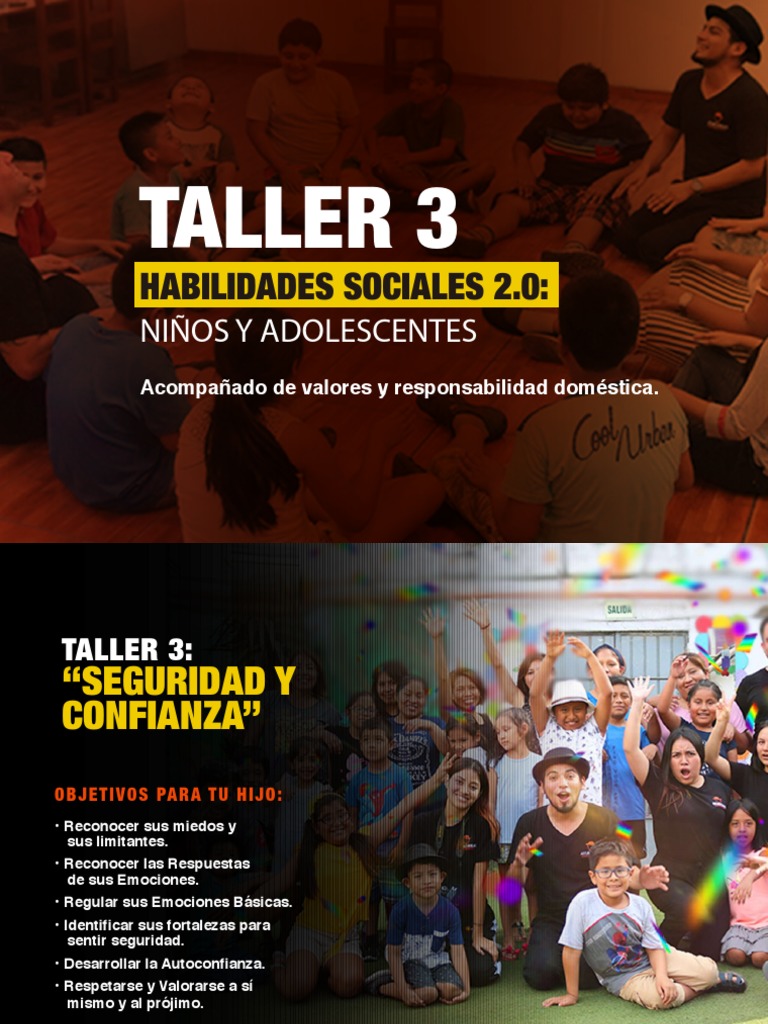 Taller de Habilidades Sociales Adolescentes | PDF | Las emociones ...