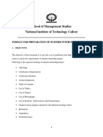 School of Management Studies National Institute of Technology Calicut