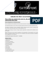 Guidelines For Thrust Talk (Extempore) There Will Be Two Rounds in The Event Viz., The Preliminary Screening Round and The Final Round