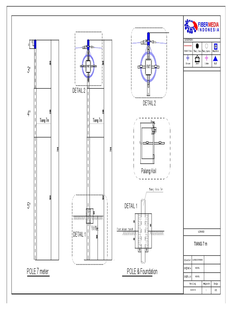 7m Pink Fiber Pole Design | PDF
