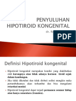 Penyuluhan Hipotiroid Kongenital
