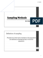 Definition of Sampling