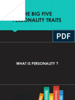 The Big Five Personality Traits