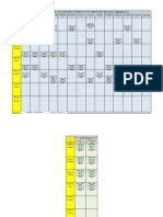 TIME - TABLE 22nd Oct To 27th Oct 19)