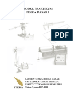 Modul Praktikum Fisika Dasar 1 (2019-2020)