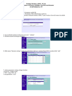 Setting Modem ADSL 3com