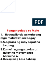 Pangangalaga Sa Mata