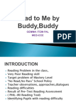 Read To Me by Buddy, Buddy Poer Point