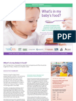 Baby Food Report 