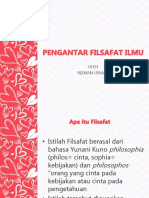 Pengantar Filsafat Ilmu