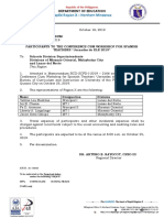 Deped Region X - Northern Mindanao: Regional Memorandum